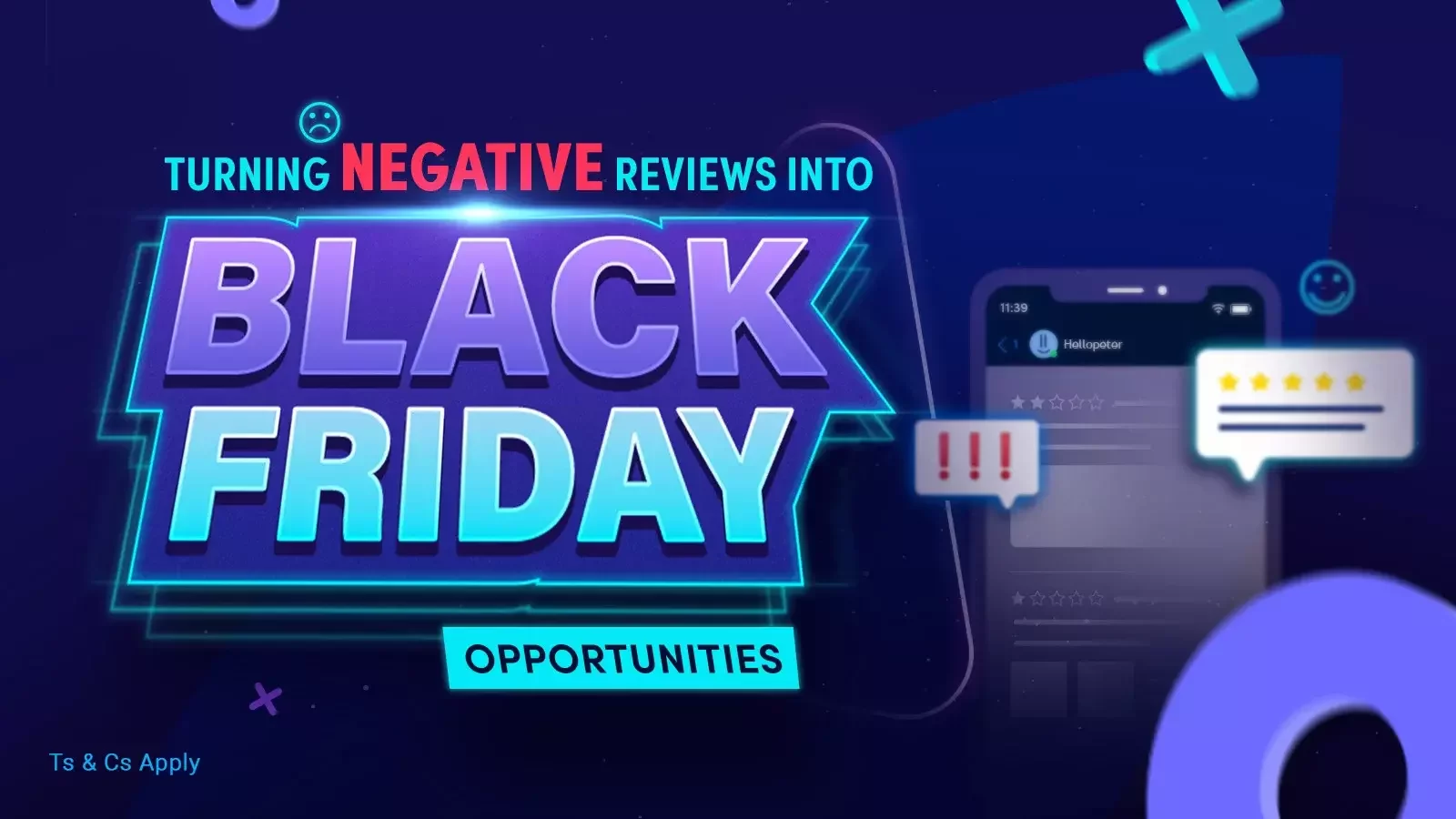 How to Turn Negative Reviews into Black Friday Opportunities